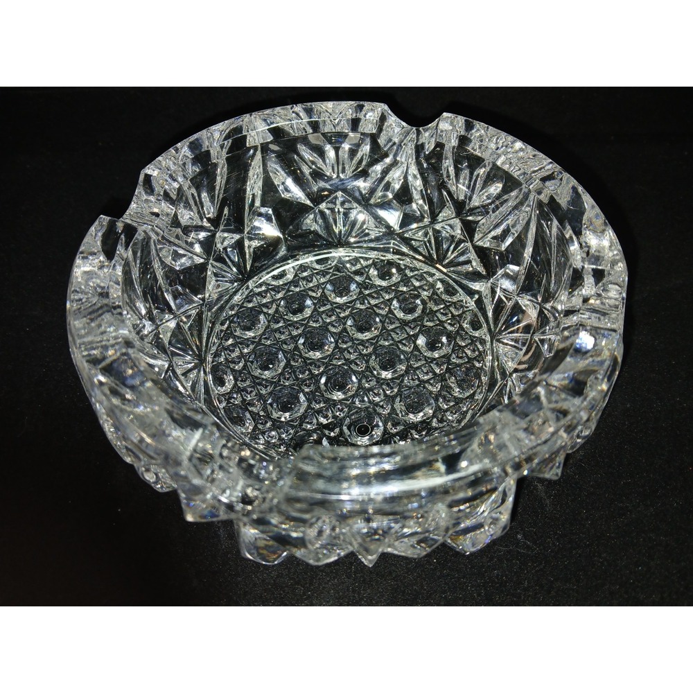 Beautiful Bleikristall‎ Genuine Lead Glass Crystal Ashtray Made in W Germany 5"